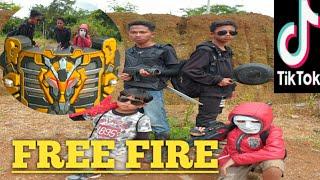 DRAMA FREE FIRE DIDUNIA NYATA, MABAR SAMPAI BOOYAH ENDINGNYA BOCIL TIKTOK!!! | Mikael TubeHD