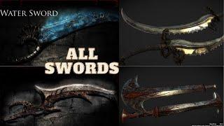 Prince of Persia - Warrior Within - All Swords + Water Sword