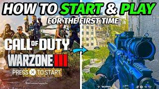 HOW TO START & PLAY WARZONE 3 FOR FREE 2024 | COD WARZONE 3 START GUIDE