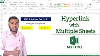Hyperlink to Another Sheet in Microsoft Excel | Link Every Worksheet to a Master Sheet in Excel