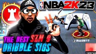 *NEW* BEST DRIBBLE MOVES in NBA 2K23 (SEASON 9) FASTEST DRIBBLE MOVES + DRIBBLE TUTORIAL NBA 2K23!