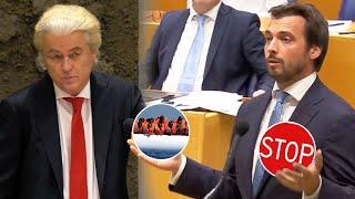 Baudet verrast Wilders in regeringsdebat met voorstellen om immigratie te beperken (FVD)