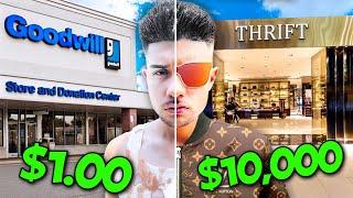 $1 VS $10,000 Thrift Shopping