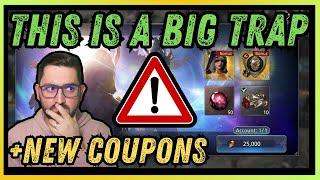  DON'T FALL FOR THIS TRAP  Guaranteed Ceres & NEW Coupons Are HERE | King Arthur: Legends Rise