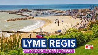 LYME REGIS  | Full seafront tour of Lyme Regis, Dorset, England! (with happy music!)