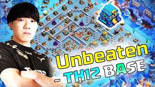 New Th12 war base / Unbeatable base with copy link (Clash of clans)