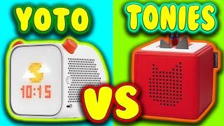 Comparing Yoto Player and Tonies: What is the Best Kids Audio Player?