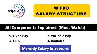 Wipro Salary Structure For Freshers | Wipro Salary For Freshers 2022