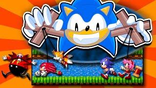 Sonic, but you control 4 players at once?! (Sonic Rom Hack)