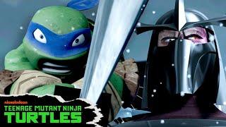 Leo Fights Shredder ALONE ️ | Full Scene | Teenage Mutant Ninja Turtles