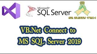 VB.Net connect to Ms SQL Server Database With Module