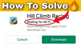 Waiting For Wi-Fi To Continue Large Download | Waiting For Wi-Fi Play Store | fix waiting for wifi