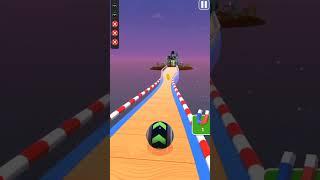 rolling balls 3d sky race| rolling balls for babies|rolling balls 3D sky race game level 1 #viral