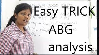 ABG Trick | Arterial Blood Gases Lecture in hindi | Normal Value of ABG | Alkalosis & Acidosis value