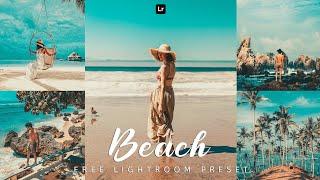 Beach Preset | Lightroom Mobile Preset Free DNG & XMP | lightroom tutorial