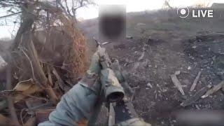 Видео боя от первого лица бойца подразделения "SIGNUM" в Бахмуте / Кадры с фронта | Новини.LIVE
