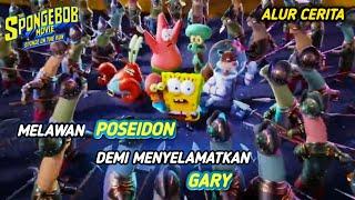 Fighting Poseidon To save Gary the snail ||| Sponge on the run storyline