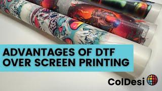Advantages of DTF over Screen Printing