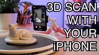 Scandy Pro 3D iOS iPhone Scanning App Tutorial / 3D Scan to 3D Print! #Scantober
