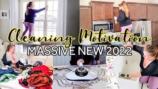 2022 Massive Clean With Me / Cleaning Motivation / SAHM Real Life Cleaning + Home Projects
