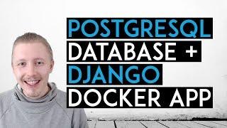 Setting up PostgreSQL database with a Django Docker application