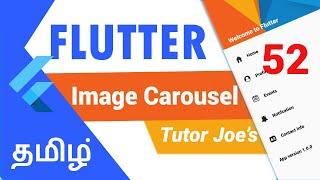 Image Carousel in Flutter | Flutter Complete Tutorial Tamil | carousel_pro | Flutter Package