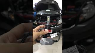 Instalasi Lampu LED pada Mobil Honda Brio