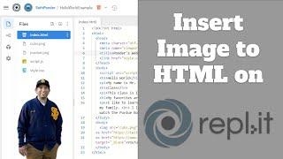 Insert Image to HTML on Repl
