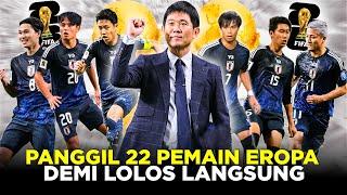 NGERINYA SKUAD TIMNAS JEPANG PAKAI 22 PEMAIN EROPA! PANTAS JADI YANG TERBAIK DI BENUA ASIA