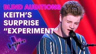 Keith's Experiment Stuns The Crowd | The Blind Auditions | The Voice Australia