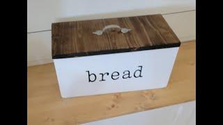 EASY DIY Breadbox that you can do!