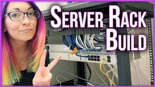 Building My First Server Rack \\ Ubiquiti Dream Machine Pro - My Dream YouTuber Studio! | Pt 12