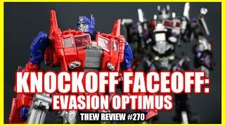 Knockoff Faceoff: AoE Evasion Mode Optimus Prime | Thew's Awesome Transformers Reviews 270