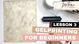 Lesson 3 - Gelprinting for Beginners - Workspace