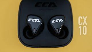 CCA CX10 Review: 1DD + 4BA TWS