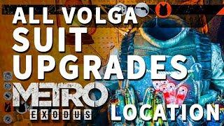 All Volga Suit Upgrades Locations Metro Exodus