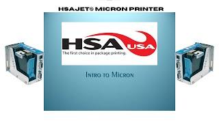 HSAJET® Micron Printer