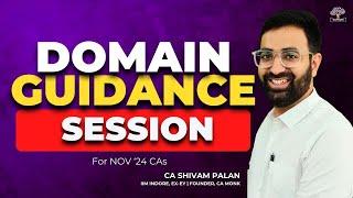 How To Choose Your CA Domain || Domain Guidance Session || Career Options for Chartered Accountants