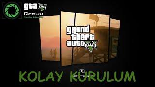 GTA 5 EN İYİ GRAFİK MODU REDUX DETAYLI ANLATIM KOLAY KURULUM (GERÇEKÇİ ÖLÜM VAR)