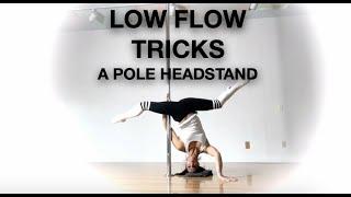 Pole Headstand Shapes - Low Flow Tricks - Tutorials by @Elizabeth_bfit