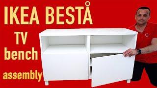 IKEA BESTÅ TV bench assembly instructions