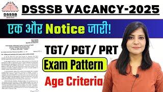 DSSSB 2025 Notification || DSSSB 20,000 Vacancy|| DSSSB PRT,TGT, PGT Recruitment #dsssb2025 #dsssb