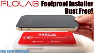 Foolproof, Dust Free Installer? Watch me install FLOLAB's ONETIME Screen Protector on iPhone 14 Pro!