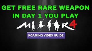 Mir4 Guide Tips - How to get FREE RARE WEAPON in low level, Fast Farming Guide Item Needed