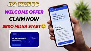  FINALLY Jio True 5G Welcome Offer Available For All User - How To Apply?