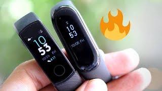 Honor Band 4 VS Mi Band 3  | After 4 days!!