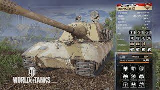 Jagdpanzer E 100 - 7k - 3min fight - WoT Console - Xbox Series S/X