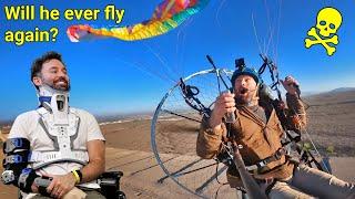 Investigating Anthony Vella's NEAR FATAL Paramotor Crash!