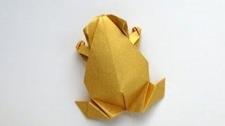 How to Fold a Pre-Columbian Style Origami Frog