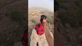 Parkour Pov Mountain Climb #parkour #shortvideo #scary #backflip #frontflip #stunt #indian